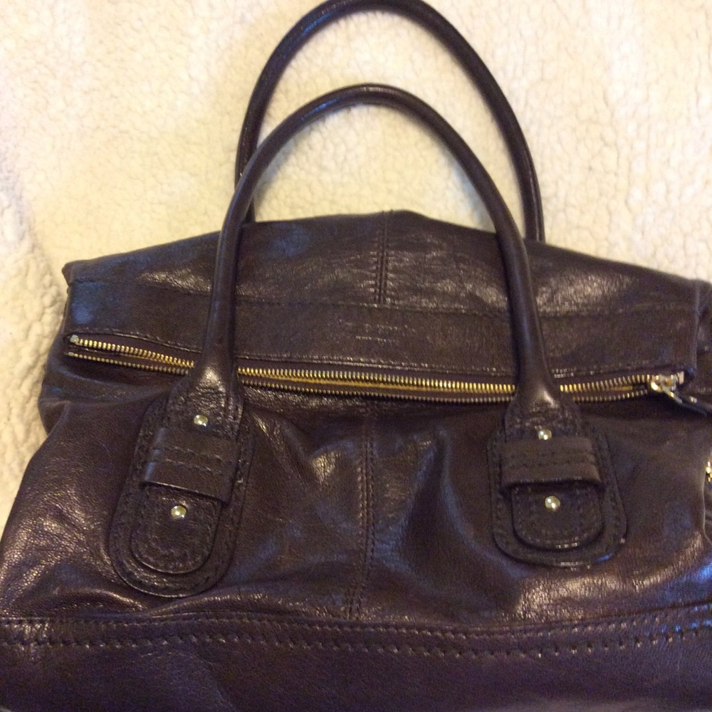 Lauren Ralph Lauren foldover bag.